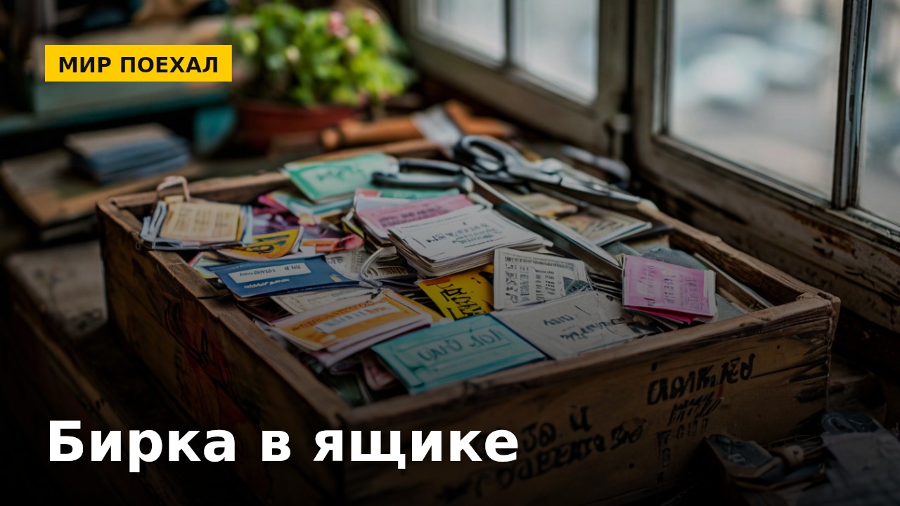 Бирки с одежды срезают, но не выбрасывают