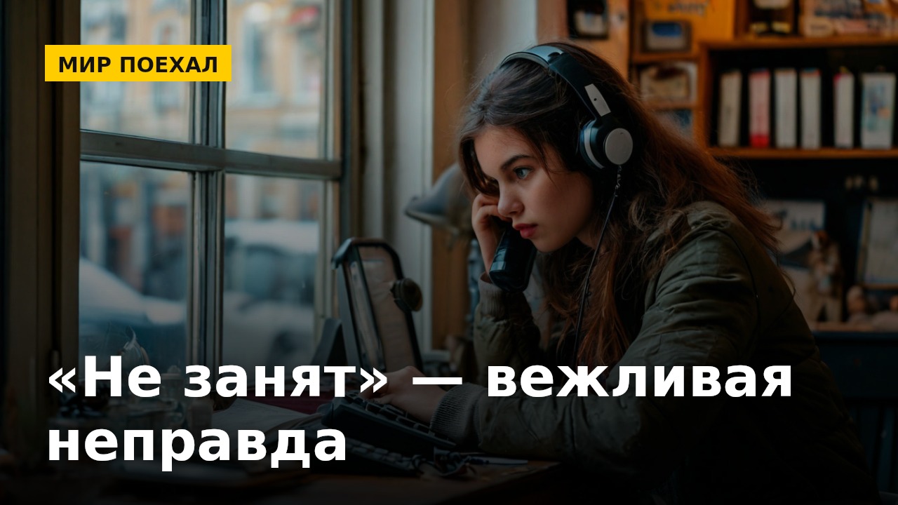 На «ты не занят» всегда отвечают «нет»