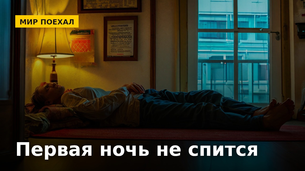 Первая ночь на новом месте всегда плохая
