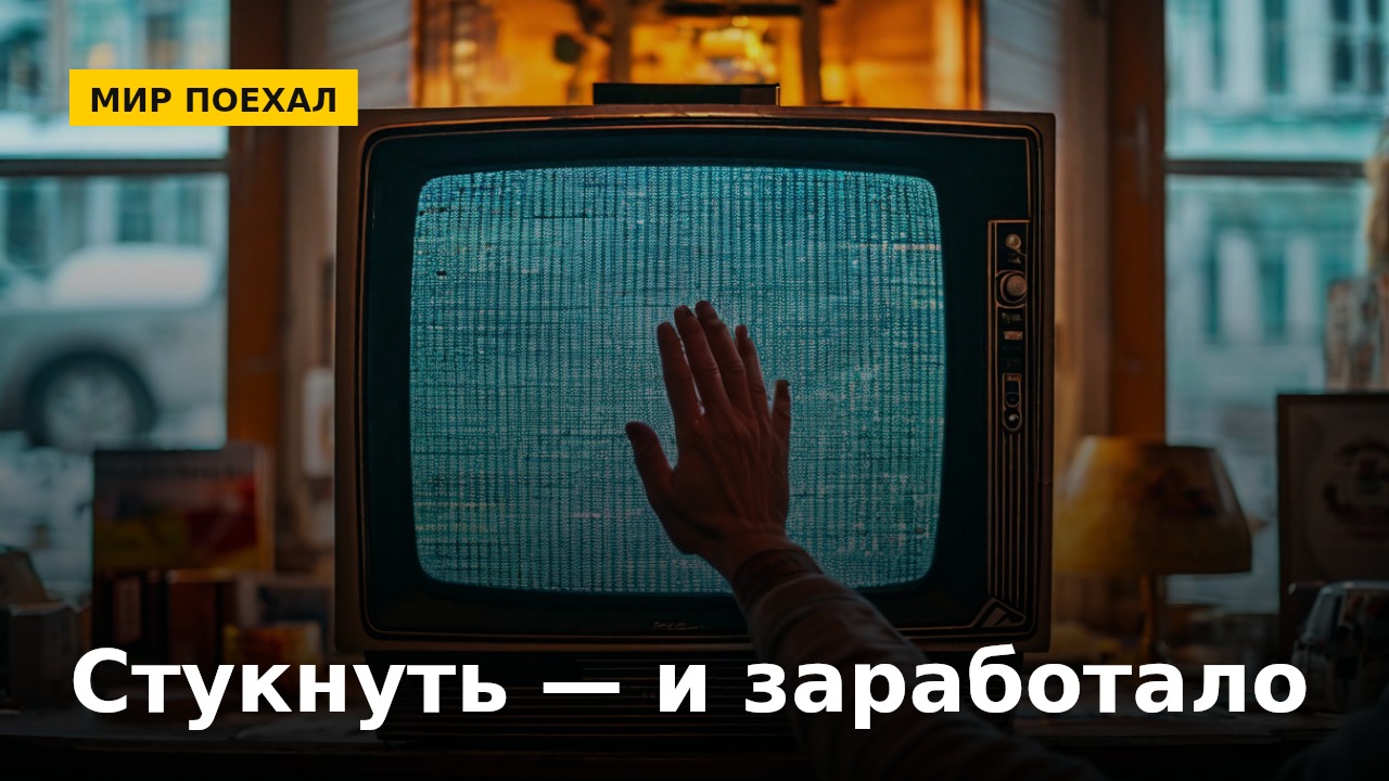 По технике стучат, и это иногда помогает
