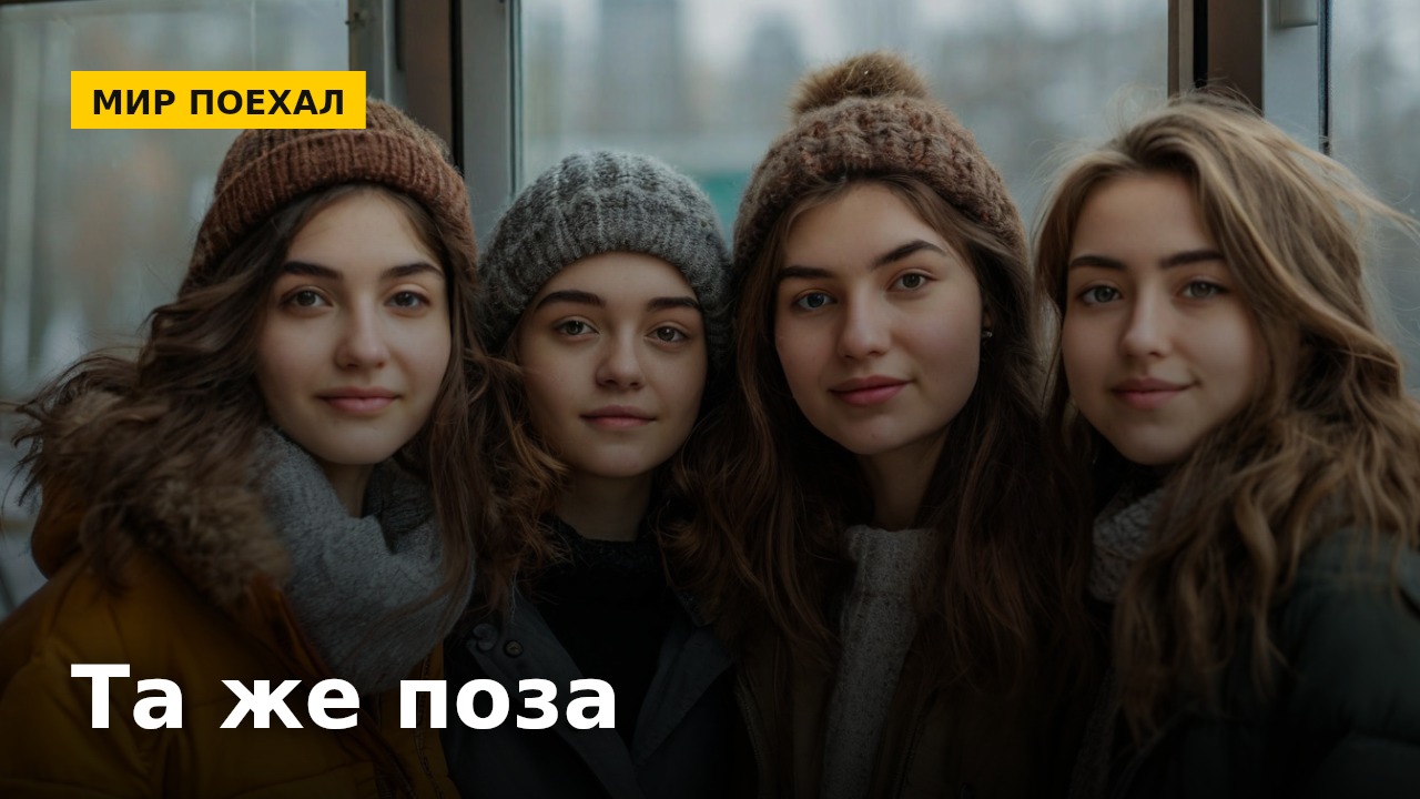 Почему на фотографиях мы всегда встаём одинаково