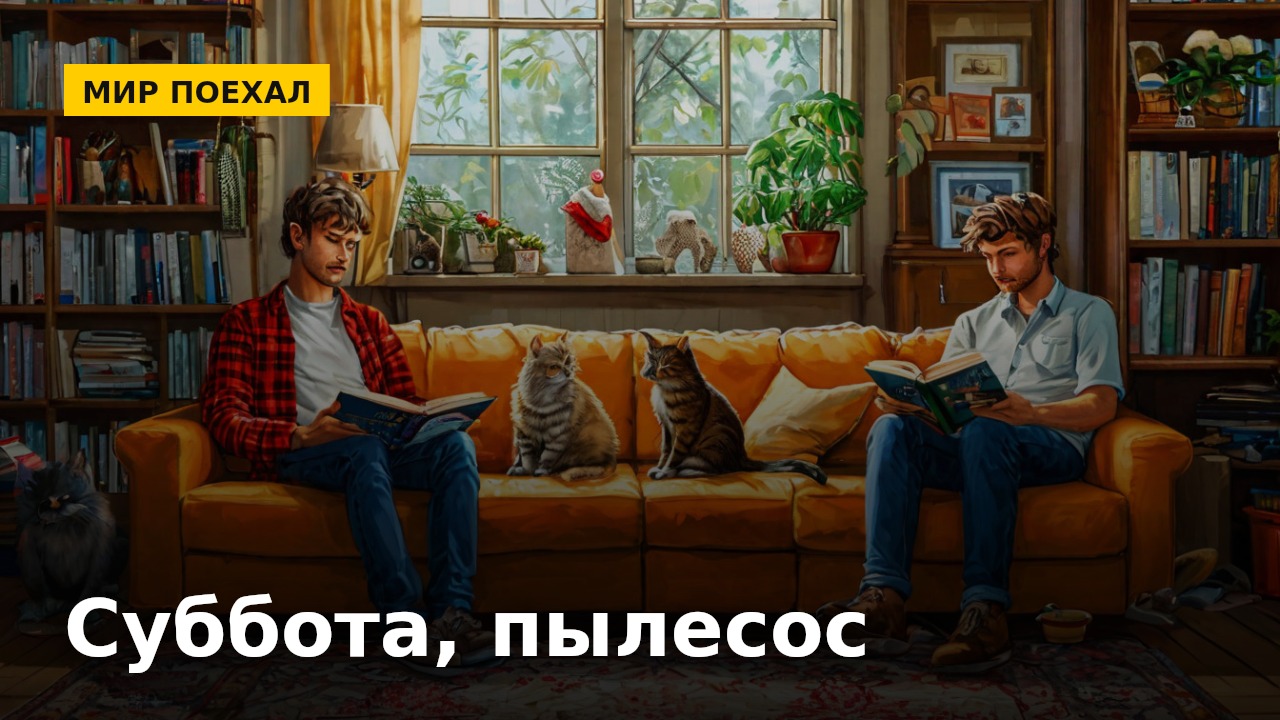 Пылесос включают в субботу утром