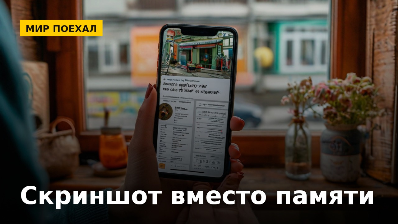 Скриншот делают, чтобы не запоминать