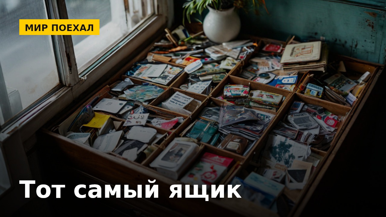 В каждой квартире есть ящик со всякой всячиной