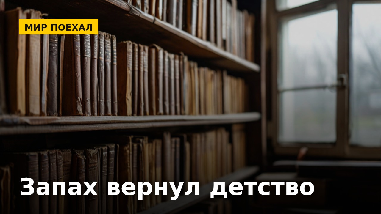 Запах помнит лучше фотографии