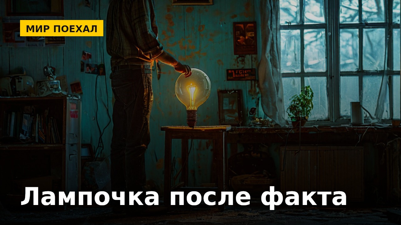Запасную лампочку покупают, когда перегорит